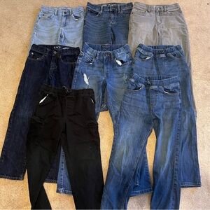 Bundle of size 8 jeans (boys)